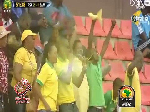 اهداف مباراة ( جنوب أفريقيا 3-2 زامبيا) بطولة إفريقيا لأقل من 23 سنة 2015