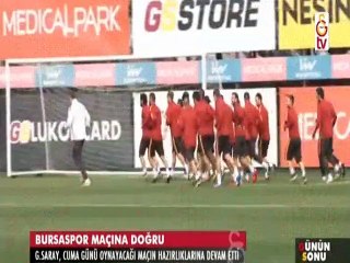 Galatasaray'ın bugünkü antrenmanından görüntüler ve bilgiler. (1 Aralık 2015)