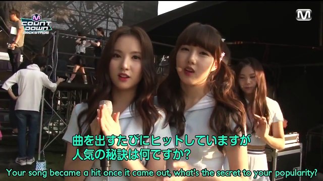 [ENG SUB] 150911 MCD Backstage Gfriend Cut
