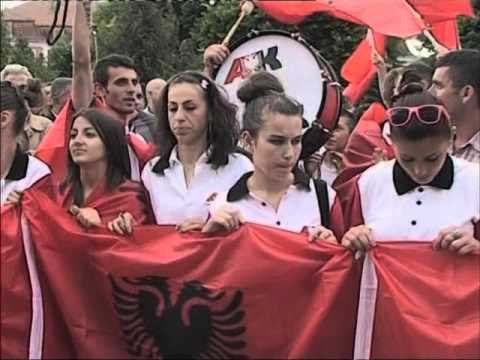 ALEANCA KUQ E ZI PROTESTE NE SHKODER KUNDER QEVERISE BERISHA LAJM