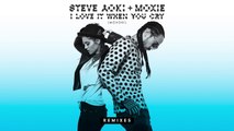 Steve Aoki & Moxie Raia - I Love It When You Cry (Moxoki) [Caked Up Remix] [Cover Art]