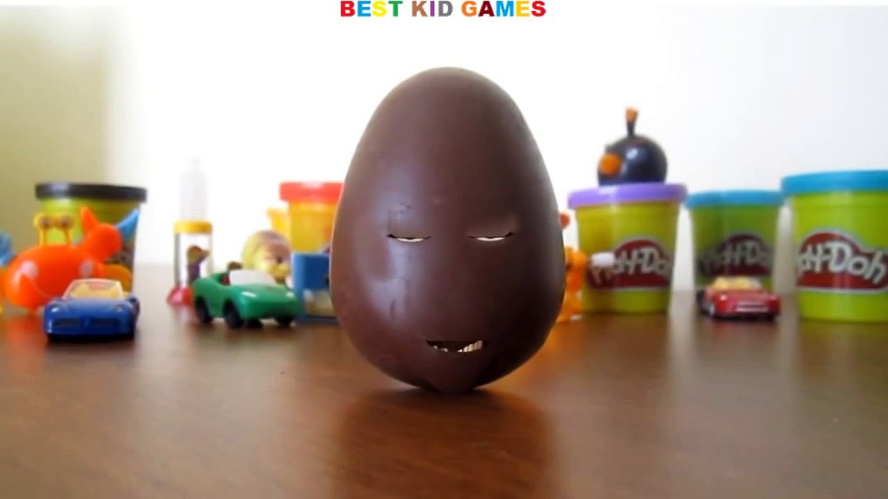 Talking Surprise Egg Sings Finger Family Song Kinder Surprise Nursery Rhymes Best Kid Game