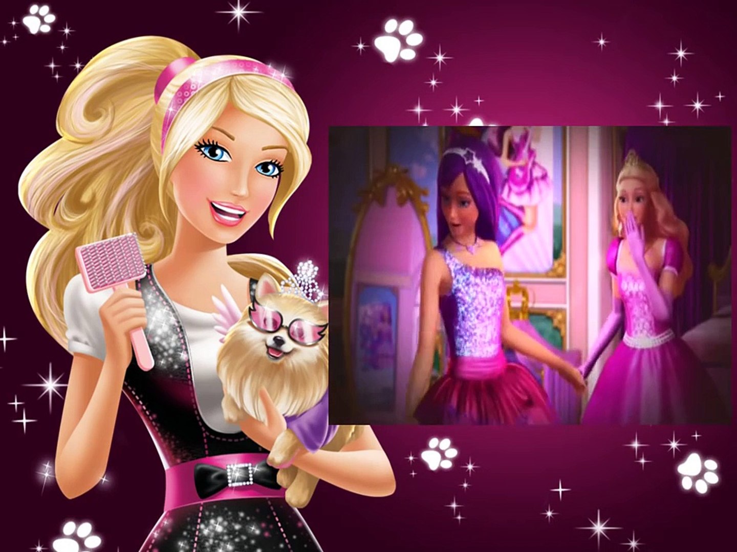 Barbie: La Princesa y la Estrella del Pop (2012) VER PELÍCULA COMPLETA -  Dailymotion Video