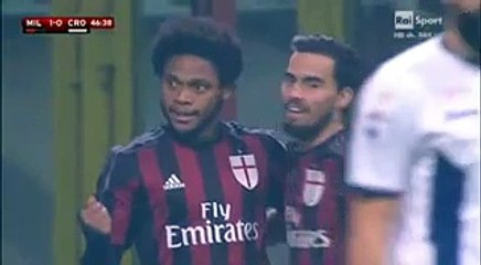 Luiz Adriano Goal - AC Milan vs Crotone 3-1 (Coppa Italia 2015) HD