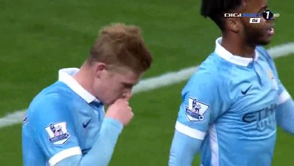 de Bruyne Goal - Manchester City 3-0 Hull City - 01-12-2015 HD Capital One Cup