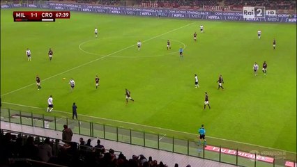 Ante Budimir Goal - AC Milan 1 - 1 Crotone - 01/12/2015