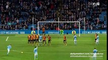 4-0 Kevin de Bruyne Amazing Free-Kick Goal - Manchester City v. Hull City - Capital One Cup 01.12.2015 HD