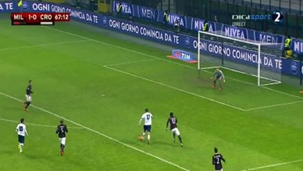 Ante Budimir Goal 1-1 AC Milan vs Crotone (Coppa Italia) 01.12.2015