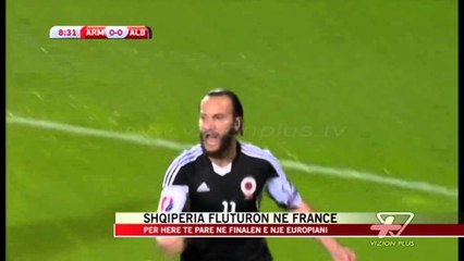 Shqipëria kualifikohet në Francë 2016 - News, Lajme - Vizion Plus