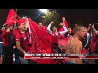 Kuqezinjtë priten si heronj - News, Lajme - Vizion Plus