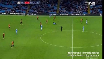4-1 Andrew Robertson Goal - Manchester City v. Hull City - Capital One Cup 01.12