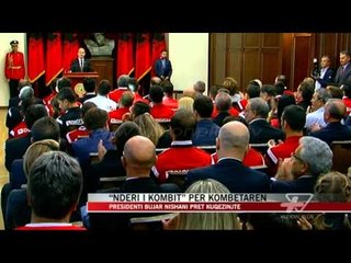 “Nderi i Kombit” për kombëtaren - News, Lajme - Vizion Plus
