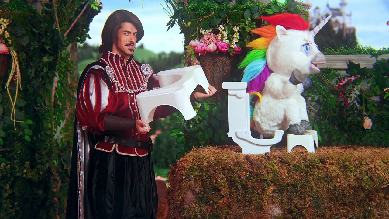 Une licorne nous apprend à faire des beaux caca - vidéo Dailymotion