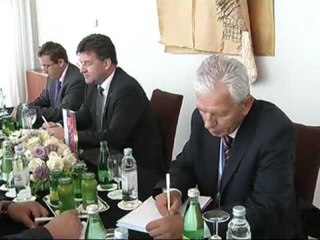 INTEGRIMI NE BE BERISHA TAKON MINISTRIN E JASHTEM SLLOVAK LAJCAK LAJM