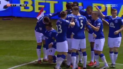 Middlesbrough 0-2 Everton - Capital One Cup All Goals & Highlights 01.12.2015 HD