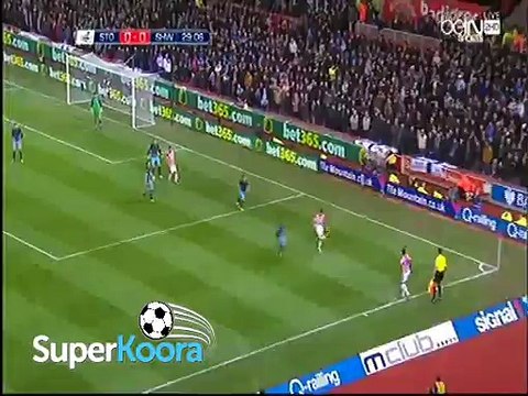 اهداف مباراة ( ستوك سيتي 2-0 شيفيلد وينزداي ) كأس رابطة المحترفين الإنجليزية 2015/2016