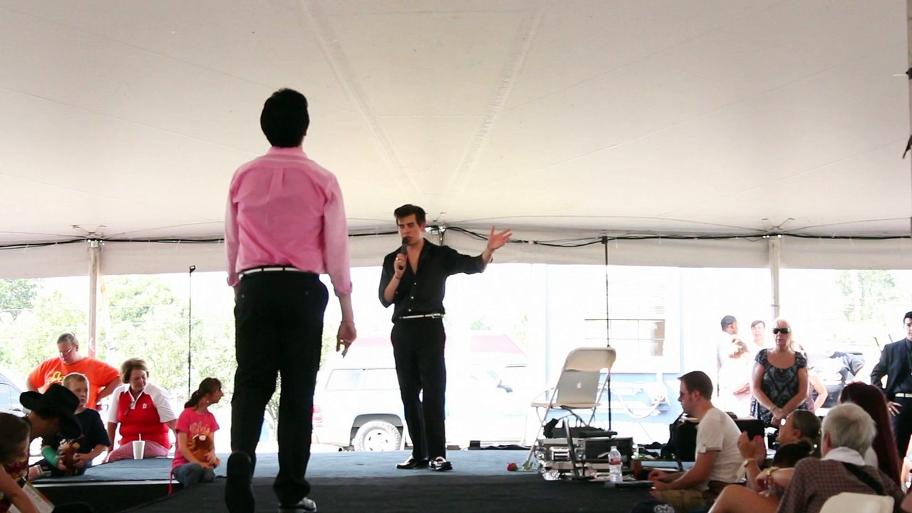Taylor Rodriguez & Austin Irby sing 'America' Elvis Week 2015
