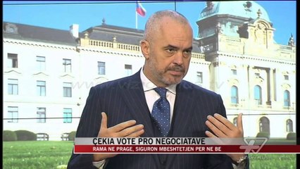 Çekia votë pro negociatave - News, Lajme - Vizion Plus