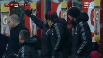 Giacomo Bonaventura Amazing Free Kick Goal - AC Milan 2 - 1 Crotone 2015 (1)