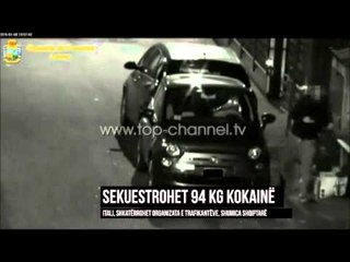 Itali, sekuestrohen 94 kg kokainë - Top Channel Albania - News - Lajme