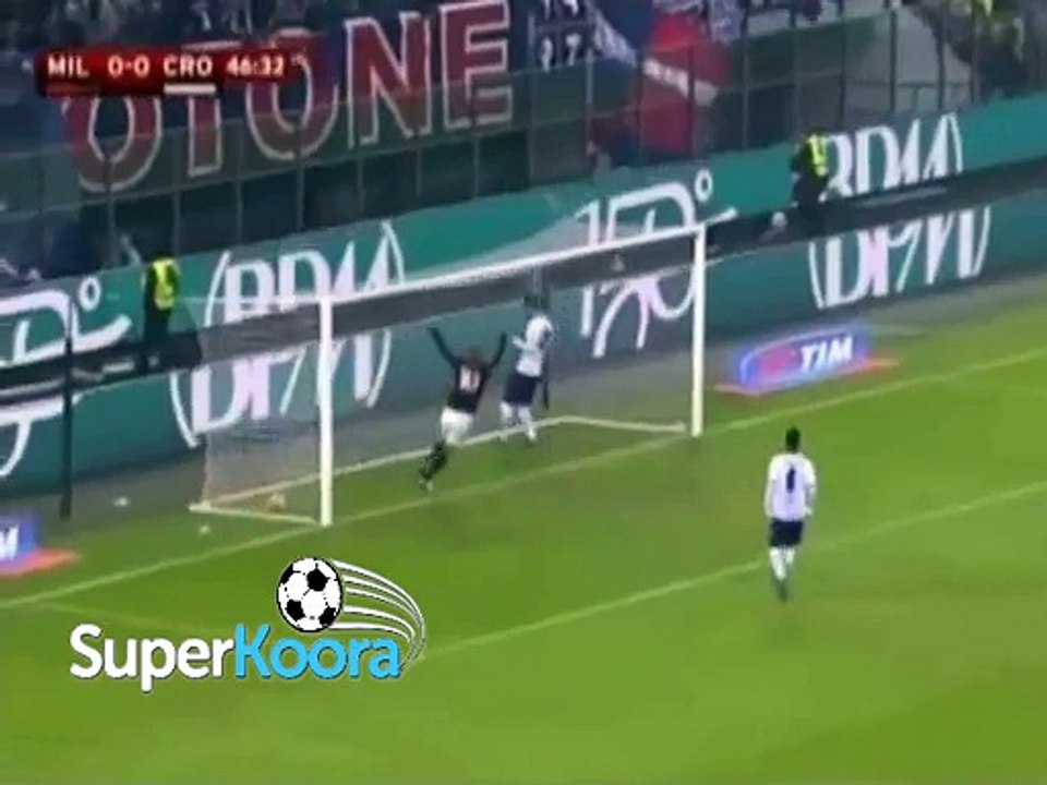 اهداف مباراة ( ميلان 3-1 كروتوني ) كأس إيطاليا 2015/2016