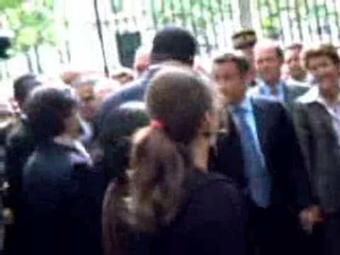 SARKOZY et CHIRAC au LUXEMBOURG