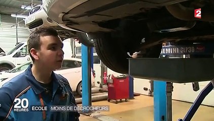 École : de moins en moins de décrocheurs