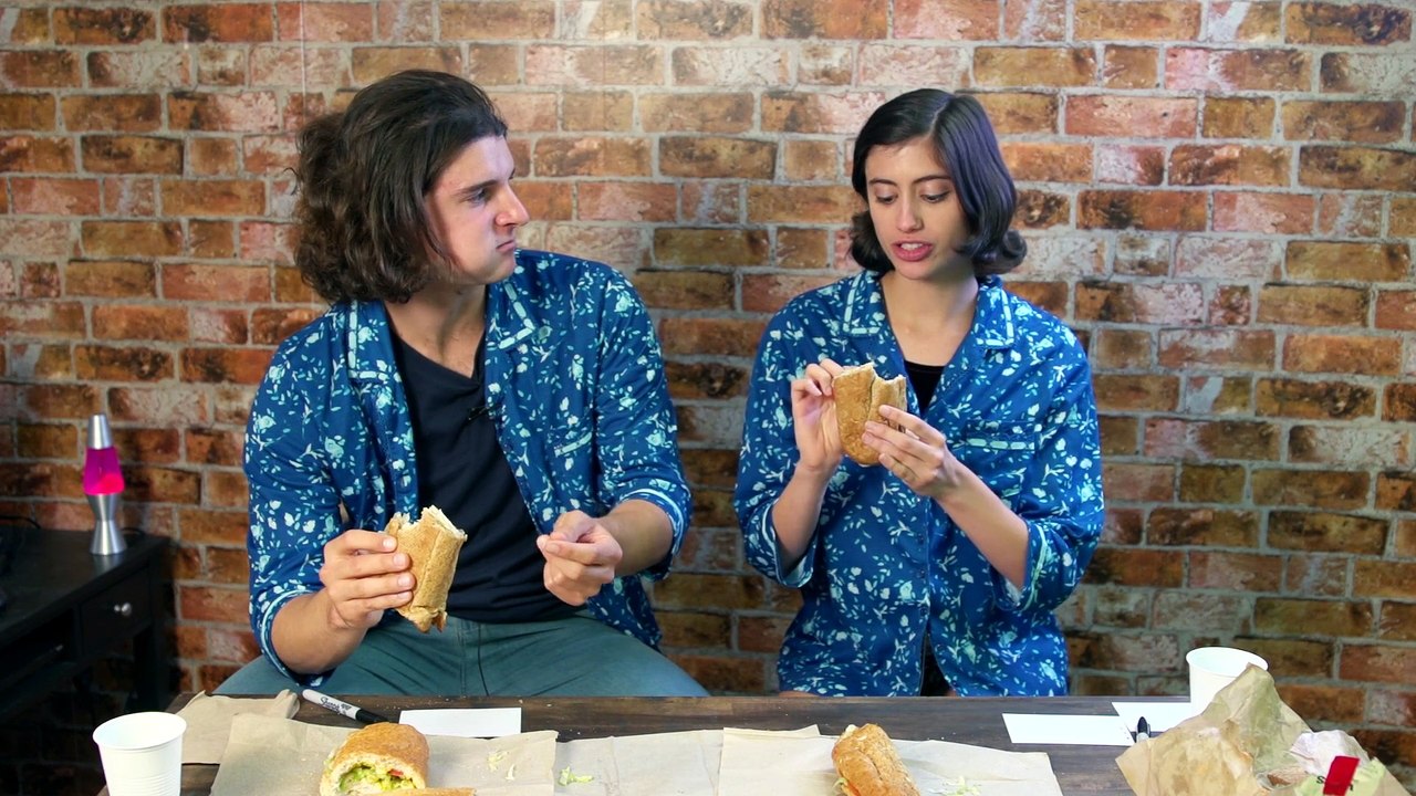 Girlfriend Vs Boyfriend | Sub Sandwich Taste Test