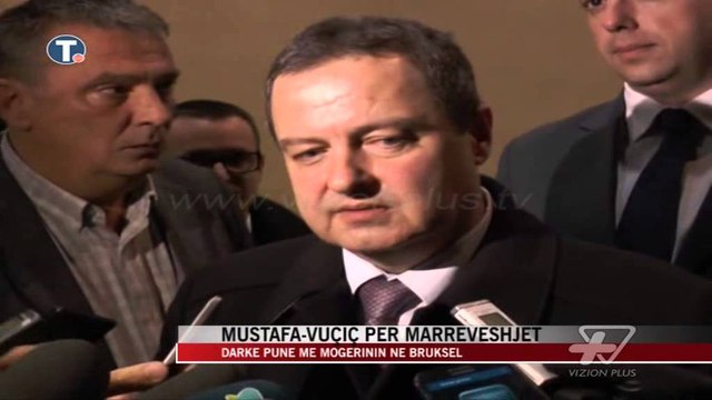 Mustafa e Vuçiç darkë në Bruksel - News, Lajme - Vizion Plus