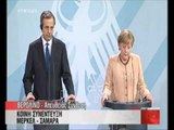 SAMARAS TAKOHET ME MERKEL KERKON KOHE PER REFORMAT, MERKEL PRET RAPORTIN E TROJKES LAJM