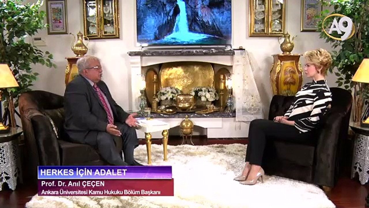 Herkes içi Adalet 15 - Prof. Dr. Anıl Çeçen, Ankara Üniversitesi Kamu Hukuku Bölüm Başkanı