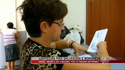 Lehtësira për shlyerjen e borxheve - News, Lajme - Vizion Plus