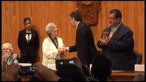 Elena Poniatowska, la voz de los sin nombre, recibe el Honoris Causa