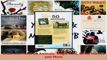 Read  Draw and Paint 50 Animals Dogs Cats Birds Horses and More PDF Free