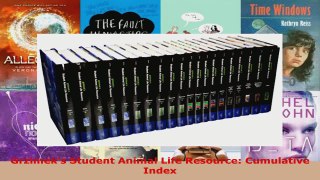 Read  Grzimeks Student Animal Life Resource Cumulative Index EBooks Online