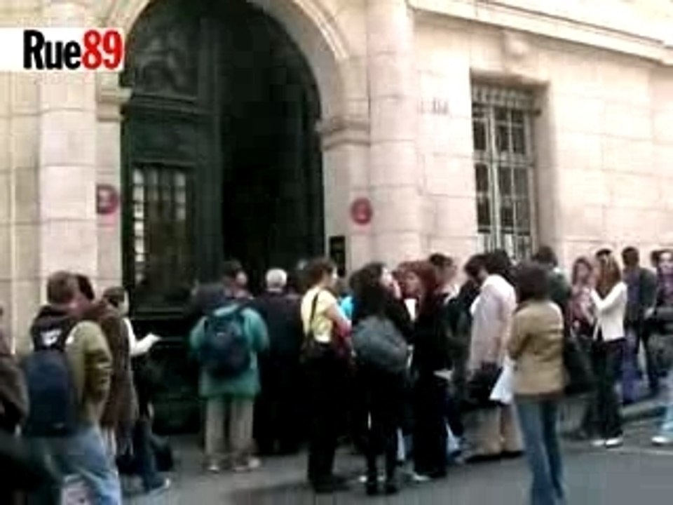 Manif anti-Sarko: AG à la Sorbonne