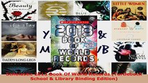 Download  Scholastic 2013 Book Of World Records Turtleback School  Library Binding Edition PDF Free