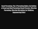 Good Parenting: The 3 Parenting Styles: An Outline of Good and Bad Parenting (Good Parents