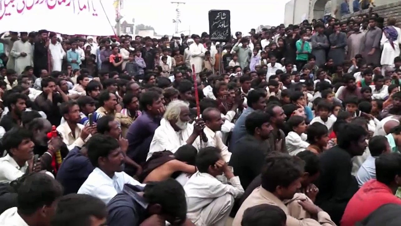 azadari in 508g.b 10-muharram 2015  zakir gulzar hussain kharil
