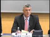 THACI PER DIALOGUN BISEDIMET DO SJELLIN NJOHJEN E KOSOVES NGA SERBIA LAJM