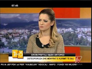 7pa5 - Osteoporoza dhe mënyrat e kurimit të saj - 22 Tetor 2015 - Show - Vizion Plus