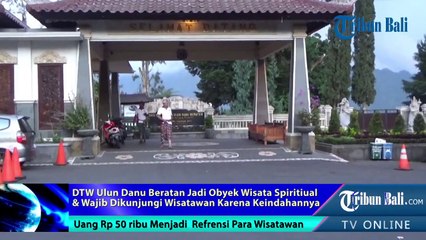 Datang ke Ulun Danu Beratan Bali, Melihat Langsung Pura yang Terpampang di Uang Rp 50 Ribu