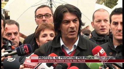 Protestë në Prishtinë për paqen - News, Lajme - Vizion Plus