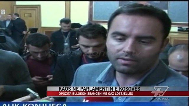 Opozita gaz në Kuvendin e Kosovës - News, Lajme - Vizion Plus