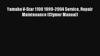 Yamaha V-Star 1100 1999-2004 Service Repair Maintenance (Clymer Manual) Download