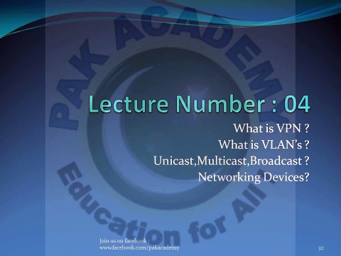 Basic Networking Fundamentals in Urdu (VPN VLAN Network Devices) Part 04