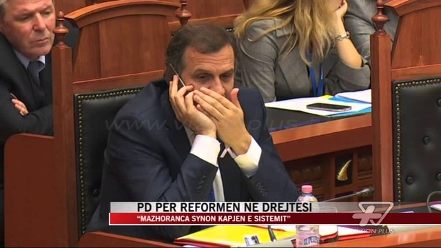 PD për reformën në drejtësi - News, Lajme - Vizion Plus