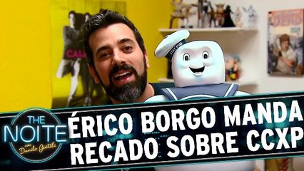 Érico Borgo, do Omelete, manda recado sobre a Comic Con Experience