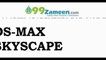 DS-MAX SKYSCAPE-3BHK-RAMPURA,BANGALORE
