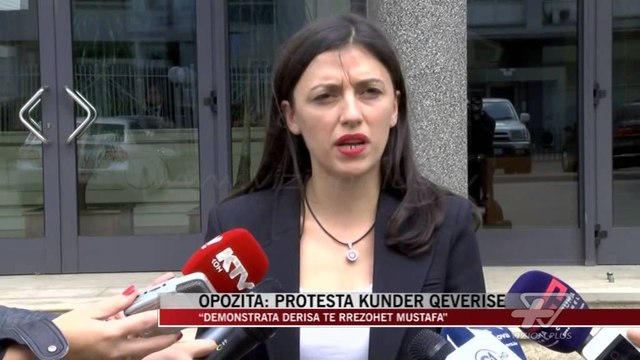 Kosovë, opozita protesta për rrëzimin e Mustafës - News, Lajme - Vizion Plus